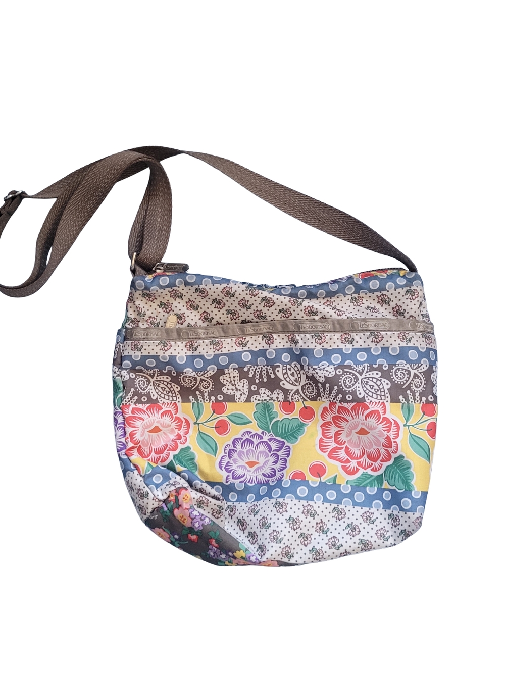 Floral Le Sac Sport  Crossbody Bag - Multicolor